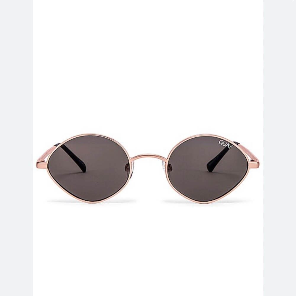 Quay Australia Pink Frame Sunglasses